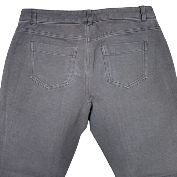 GH Bass and Co Skinny Jeans Dress Pants Black Stretch Ankle Length Size 8 - Picture 4 of 7